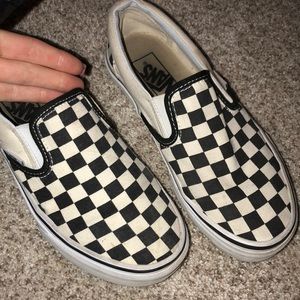 Checkered Vans